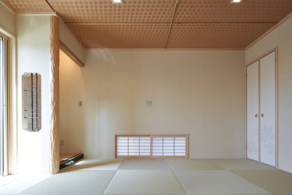 静謐と品性を体現する和室を配したRC住宅
